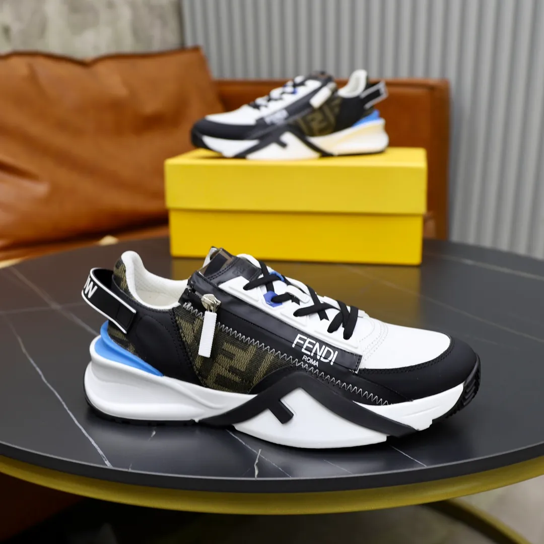 Men's men's shoes 290🔥Brand: FENDI Size: 38-44 (45, 46 customized) Grade: Original quality High version Material: Imported cowhide ➕ High-quality and comfortable lining Original lightweight non-slip outsole Style category: Travel Fashion casual shoes Versatile trend